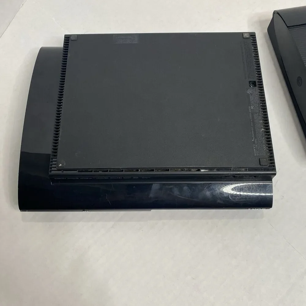 PS3 Lot Of 6, 2 Consoles, 2 Games, 2 Controllers For Parts And Repairs Read